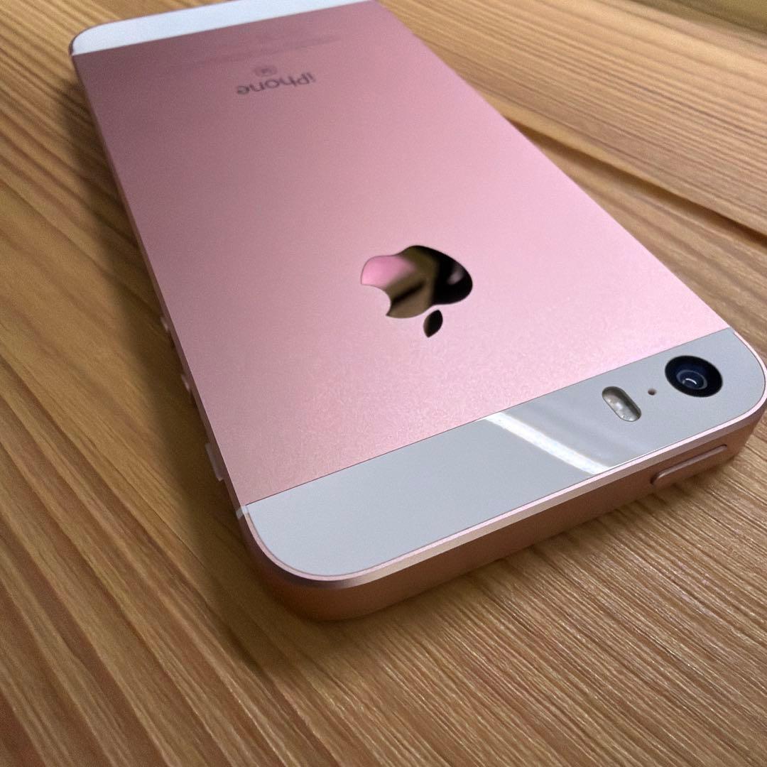 iPhone SE （第1世代） 64GB ローズゴールド　バッテリー89%