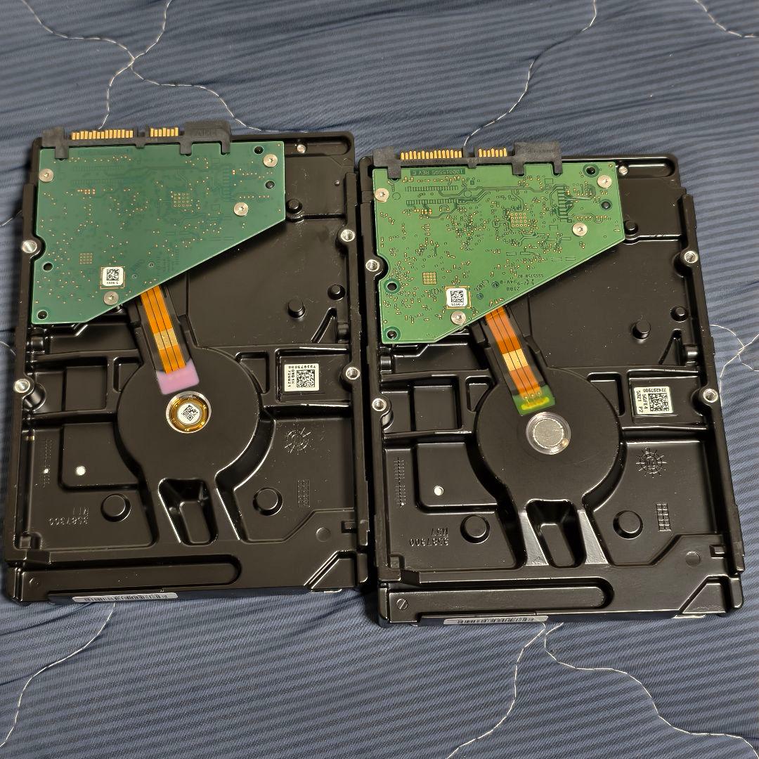 Seagate Barracuda 4TB HDD 2台セット