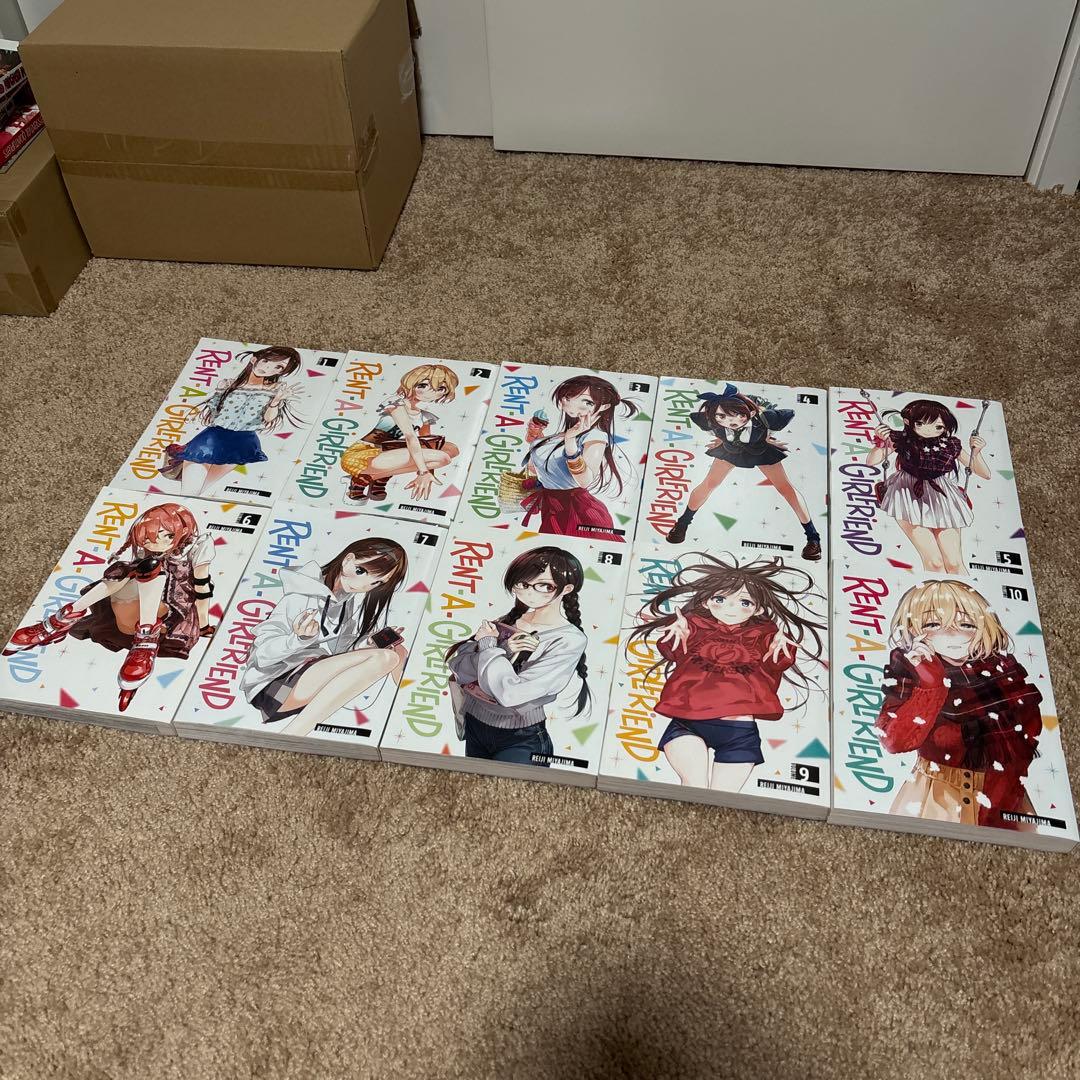 英語　彼女、お借りします　1-10, 13-22巻セット