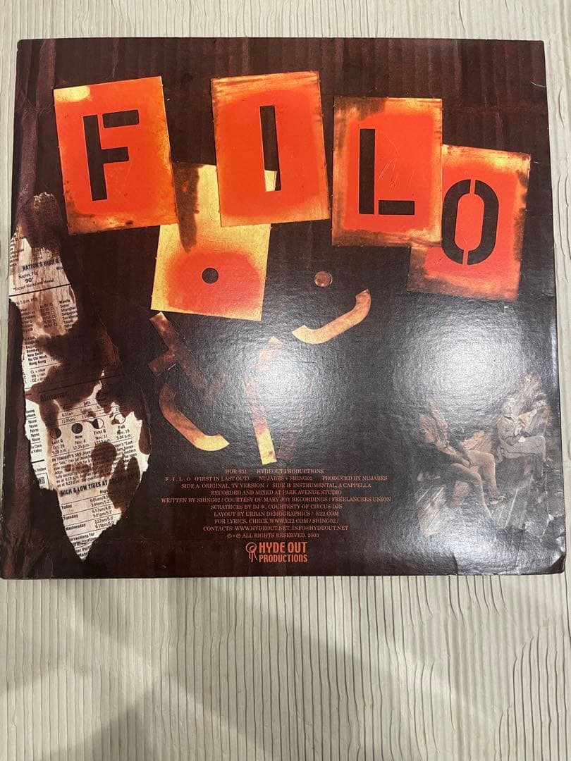 Nujabes + Shingo2 F.I.L.O. レコード