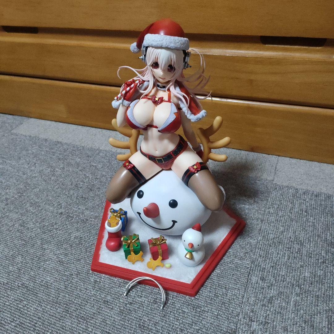 美少女フィギュア　VERTEX　1/7すーぱーそに子 クリスマスver.ジャンク