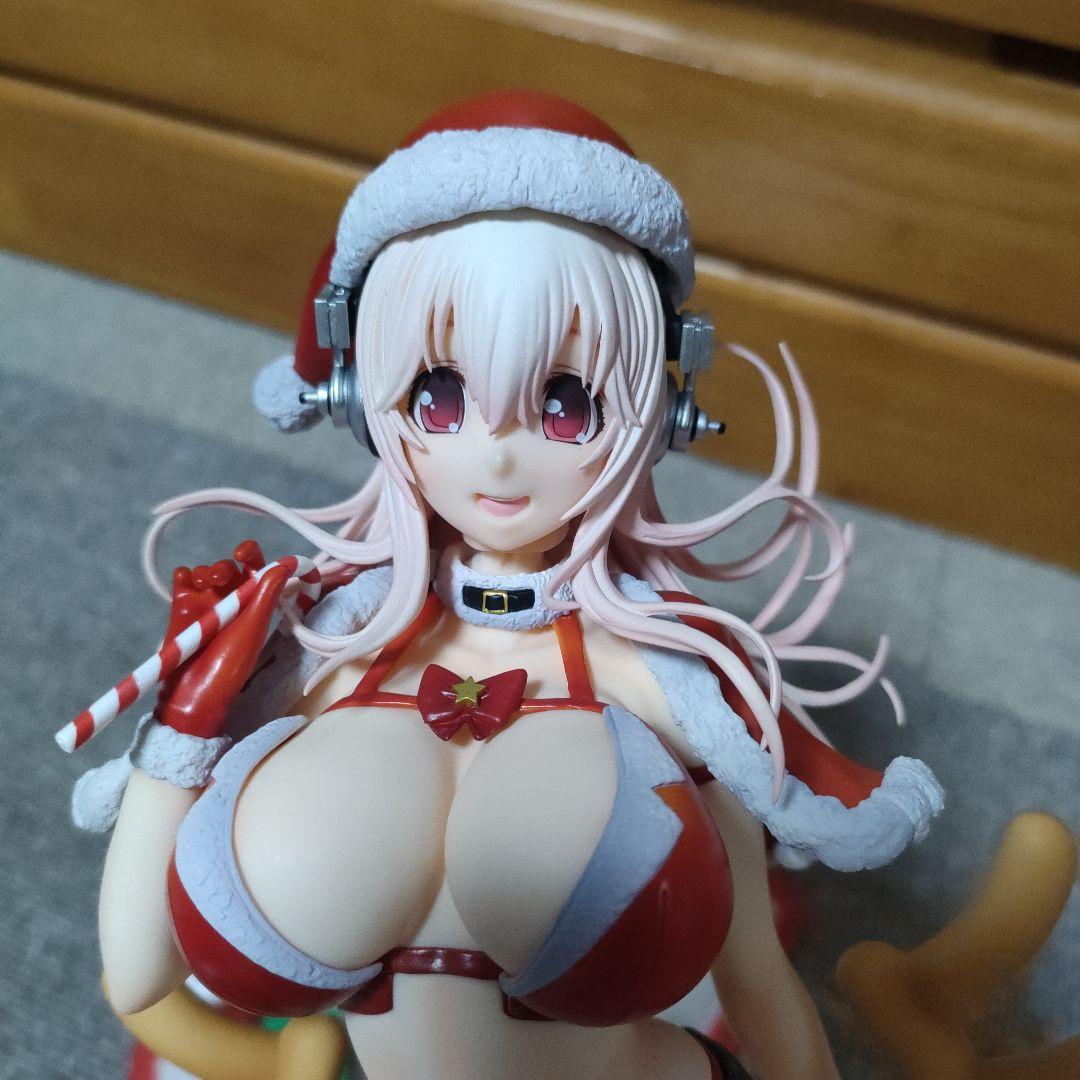 美少女フィギュア　VERTEX　1/7すーぱーそに子 クリスマスver.ジャンク