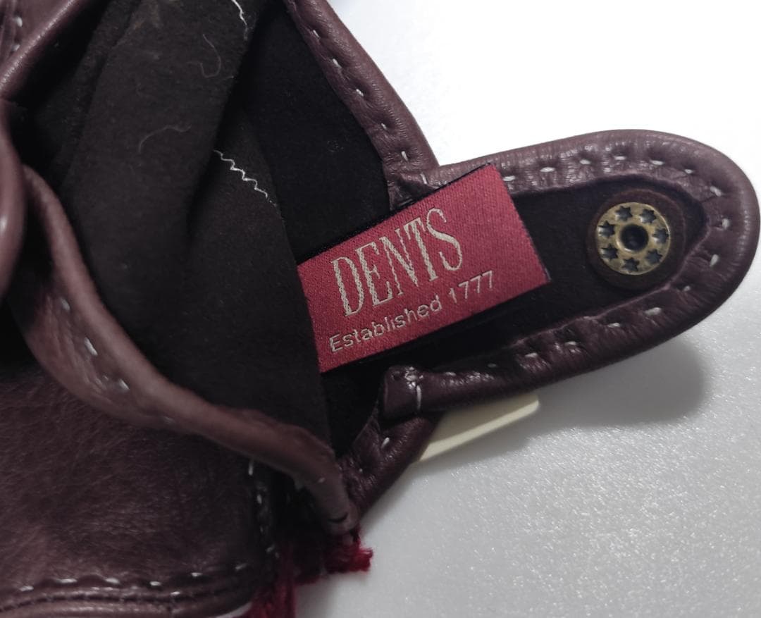 Z新品 DENTS デンツ ディアスキン ドライビンググローブ M 裏地なし
