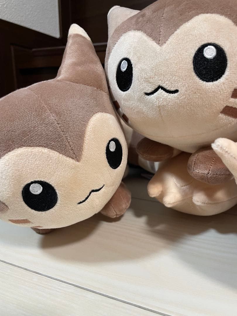 ポケットモンスター もふぐっと しっぽみてみて！ぬいぐるみ　オオタチ　3体セット