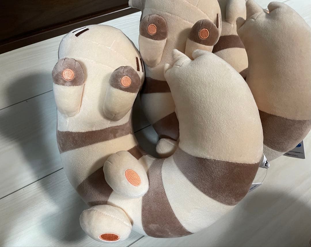 ポケットモンスター もふぐっと しっぽみてみて！ぬいぐるみ　オオタチ　3体セット