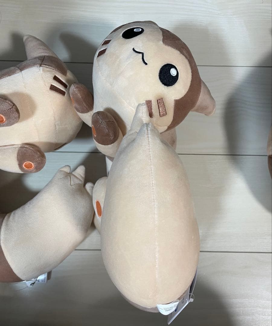 ポケットモンスター もふぐっと しっぽみてみて！ぬいぐるみ　オオタチ　3体セット
