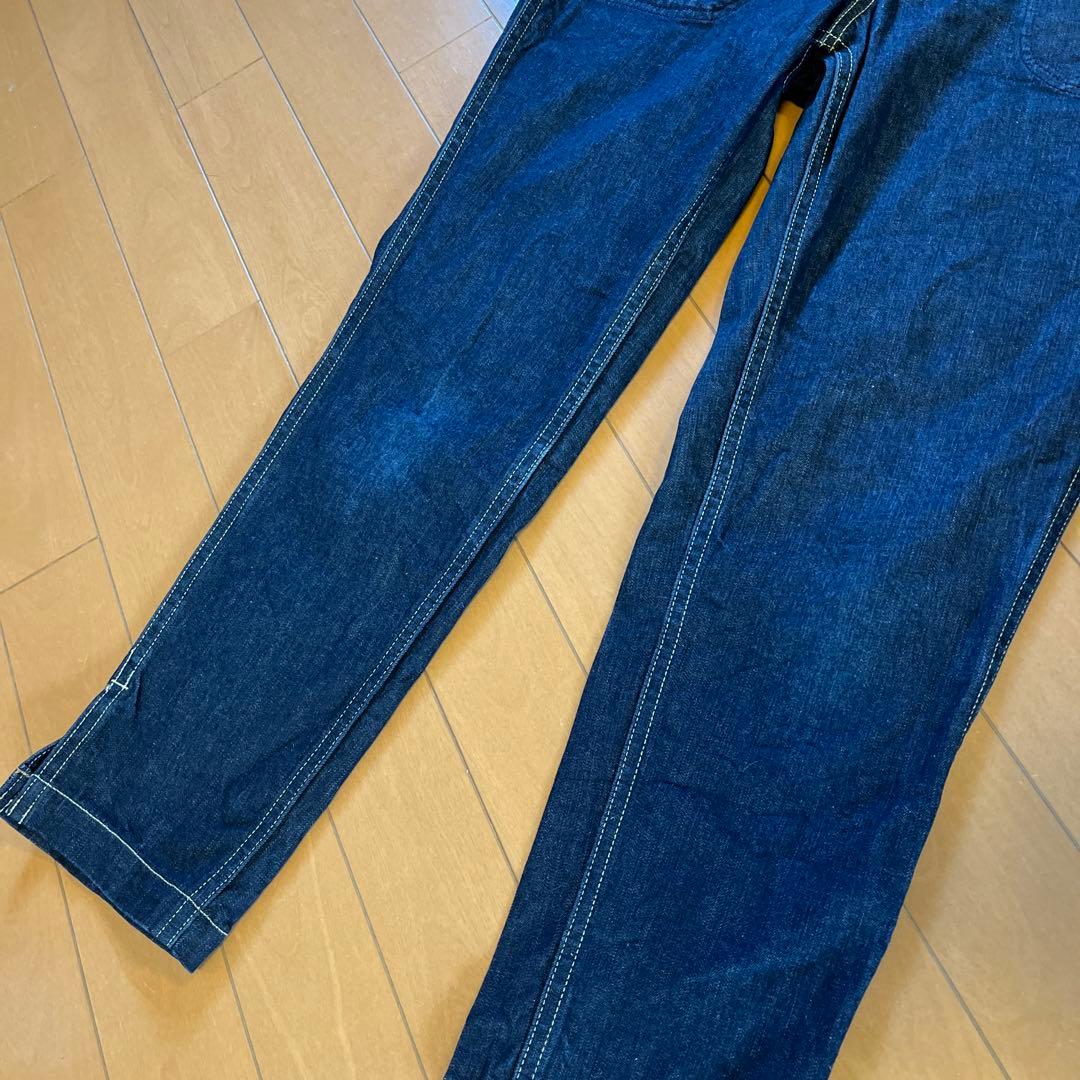 専用です！　45R 麦デニムストレッチの桃比女（1 ンディゴ濃）