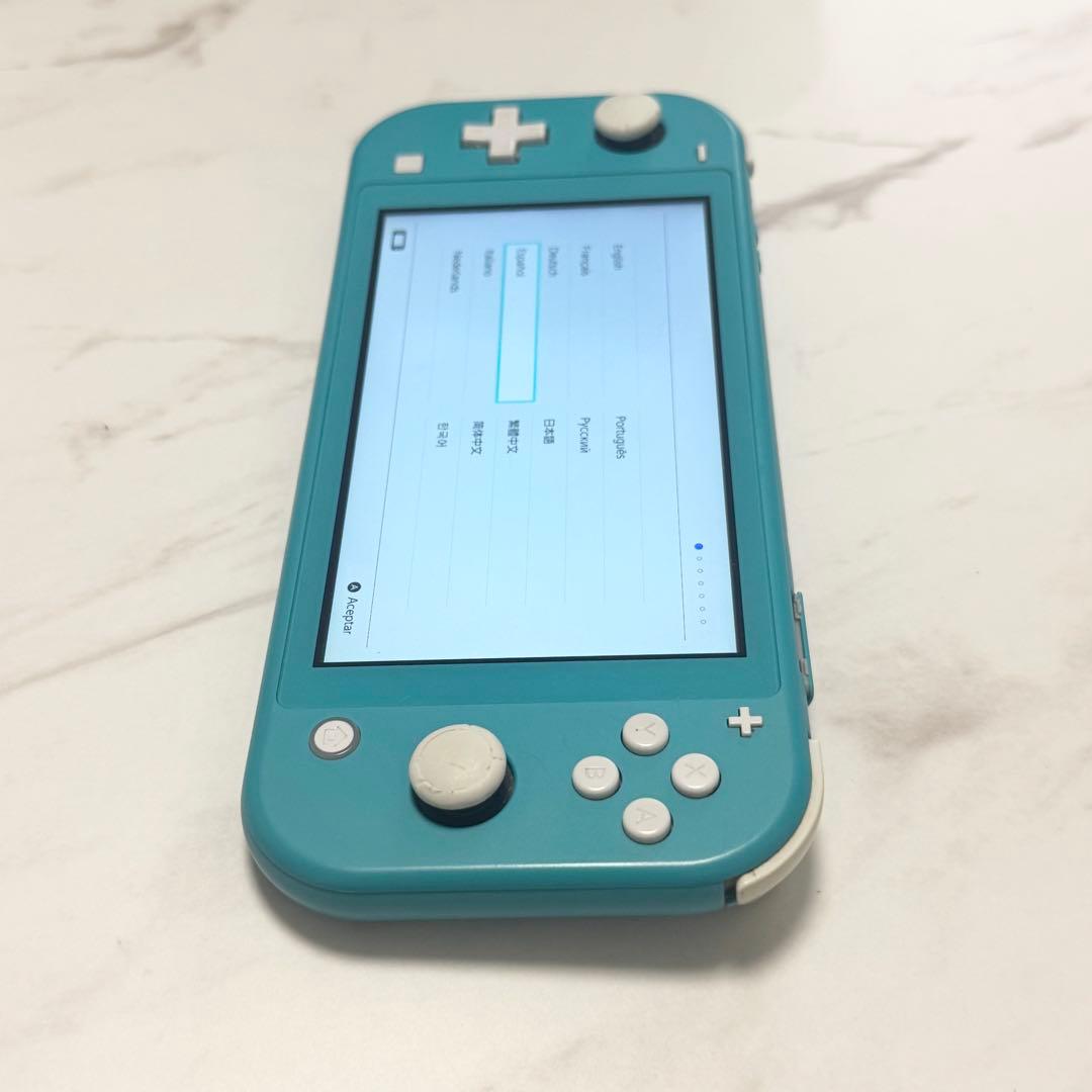 【ジャング品】Nintendo Switch Lite 本体　ターコイズ
