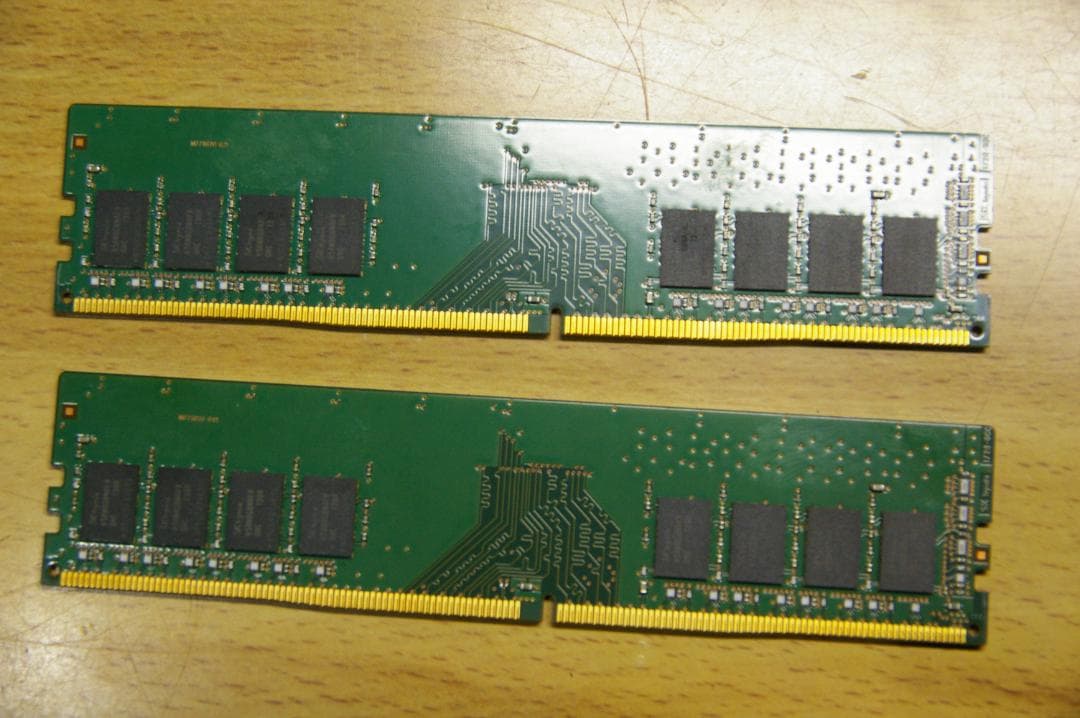 SK hynix DDR4 8GBメモリ 2400 2枚合計16GB