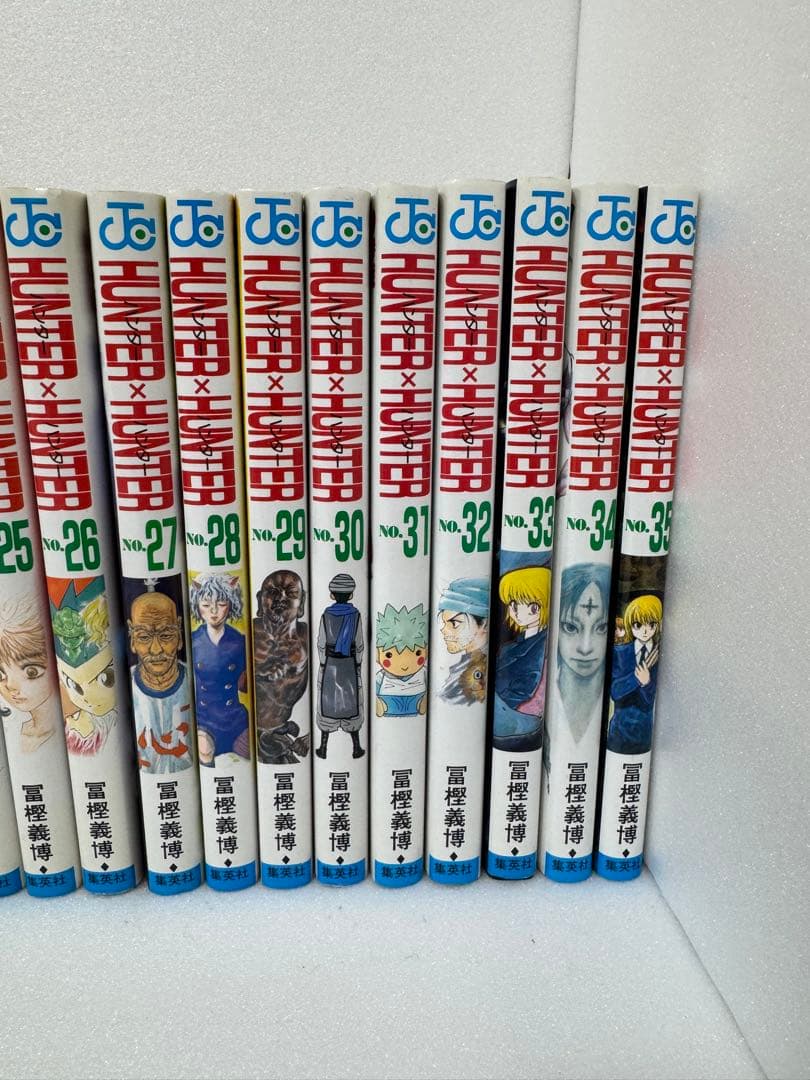 大人気漫画ハンター×ハンター　2〜35巻【③④⑤⑩以外は全て初版】