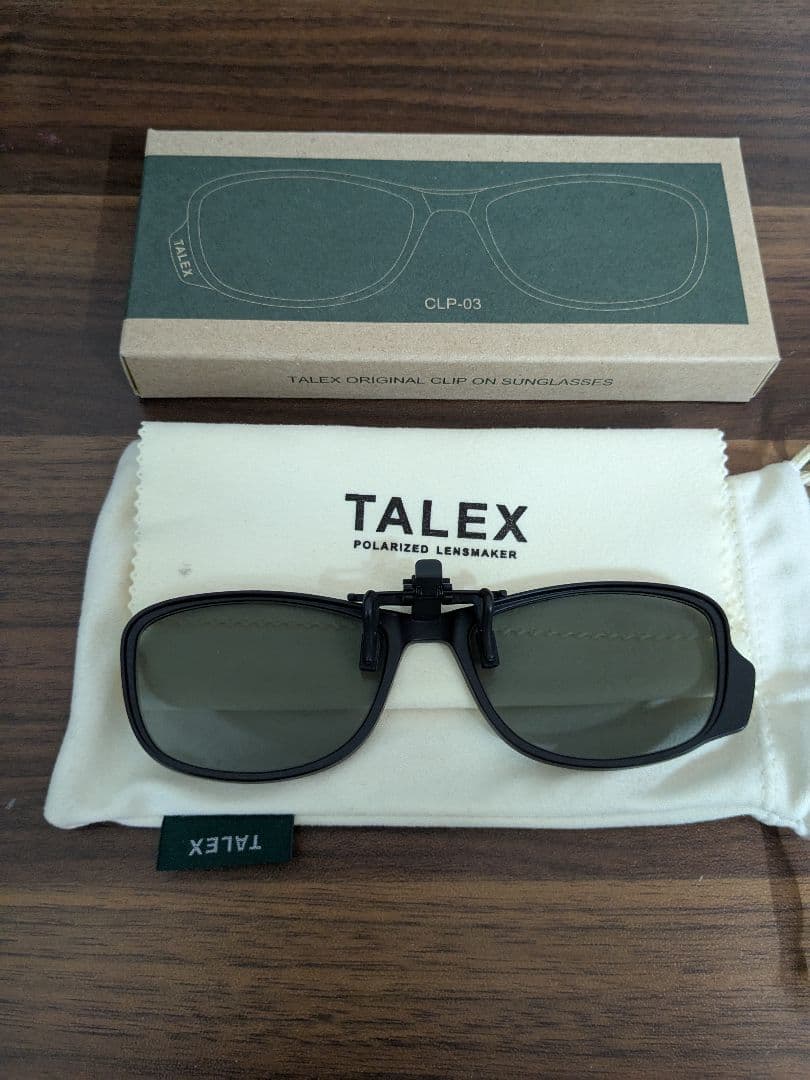 TALEX タレックス　クリップオンサングラス CLP03