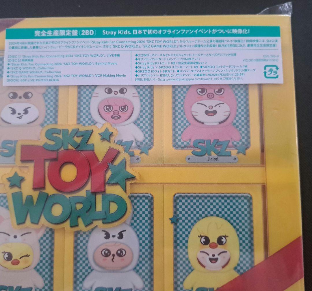 SKZ TOY WORLD DVD　完全生産限定版(2BD)