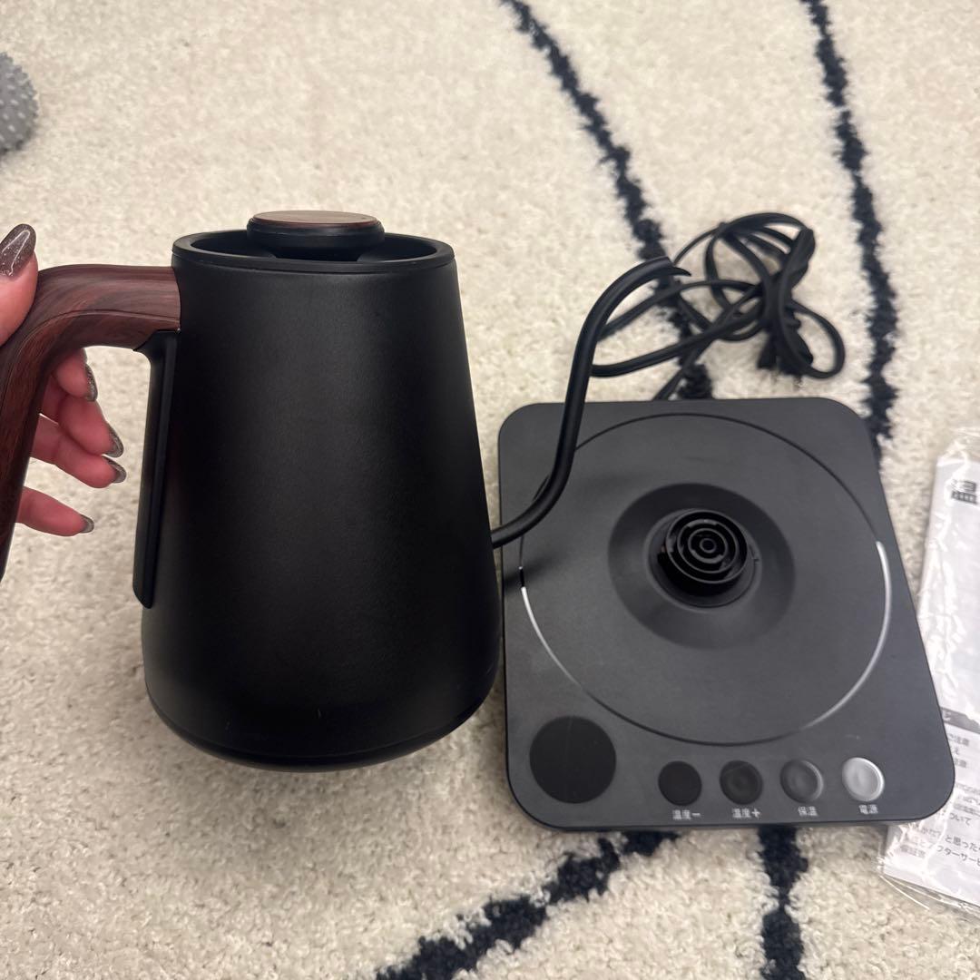 [美品] HAGOOGI ハゴオギ 温調ドリップケトル HX-1129H-BK
