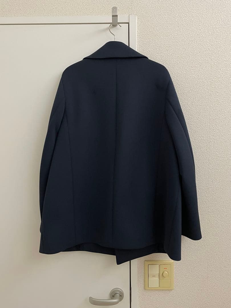 和*施様 ネイビー テーラードショートコート