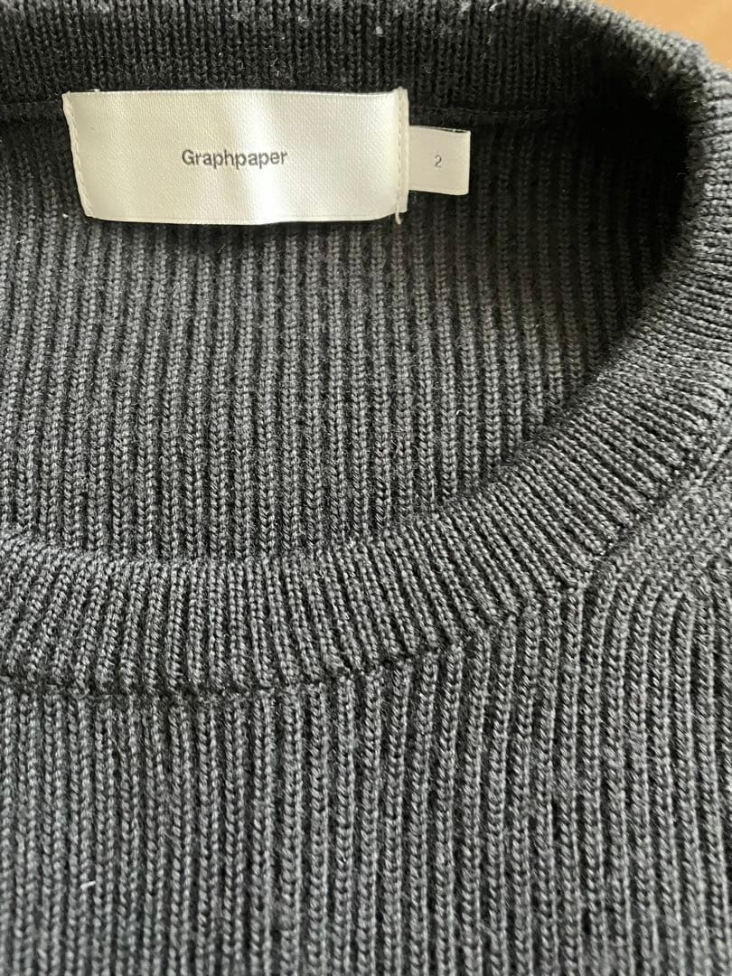 Graphpaper High Density Knit Vest サイズ2