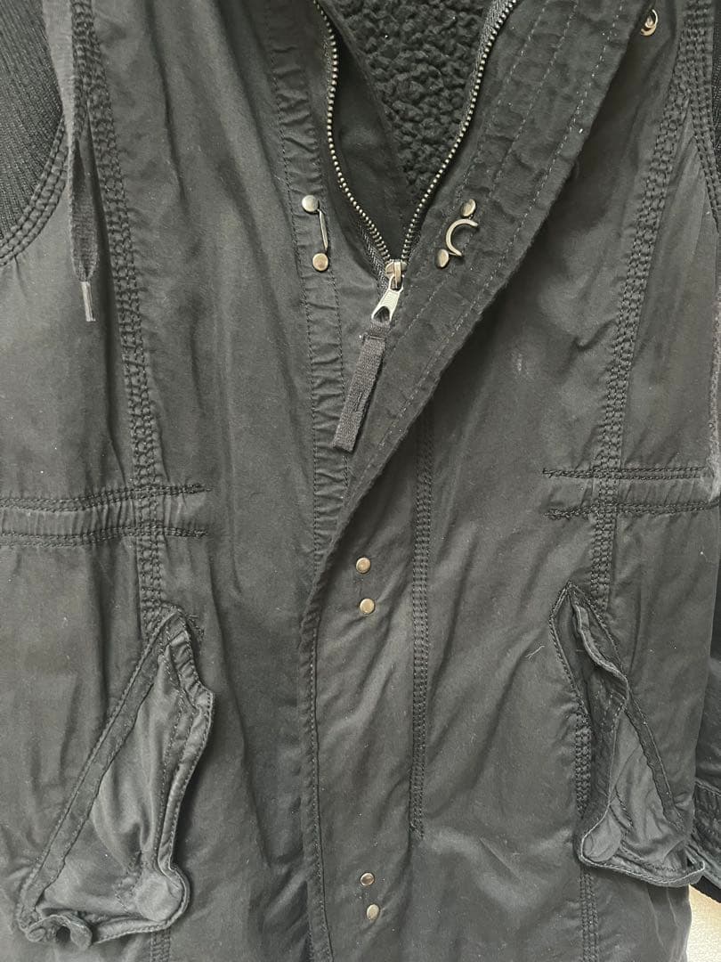 JOHNNY WOLF モッズコート ブラック size1