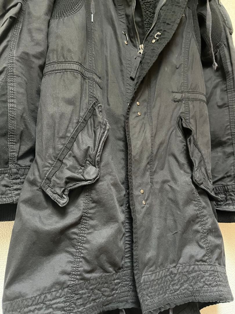 JOHNNY WOLF モッズコート ブラック size1