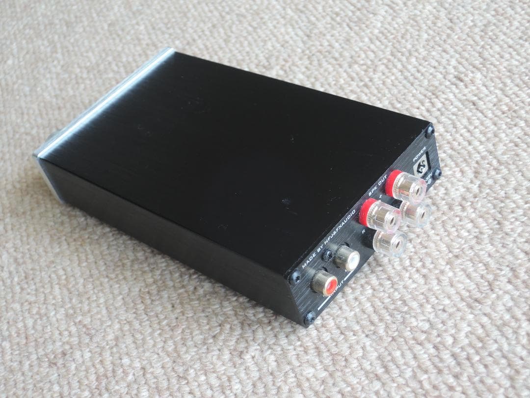 FX-AUDIO FX-98E 160WX2 ハイパワーアンプ（シルバー）