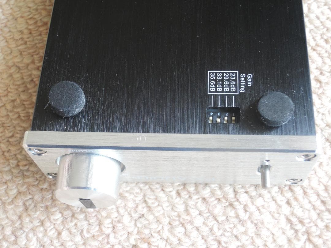 FX-AUDIO FX-98E 160WX2 ハイパワーアンプ（シルバー）