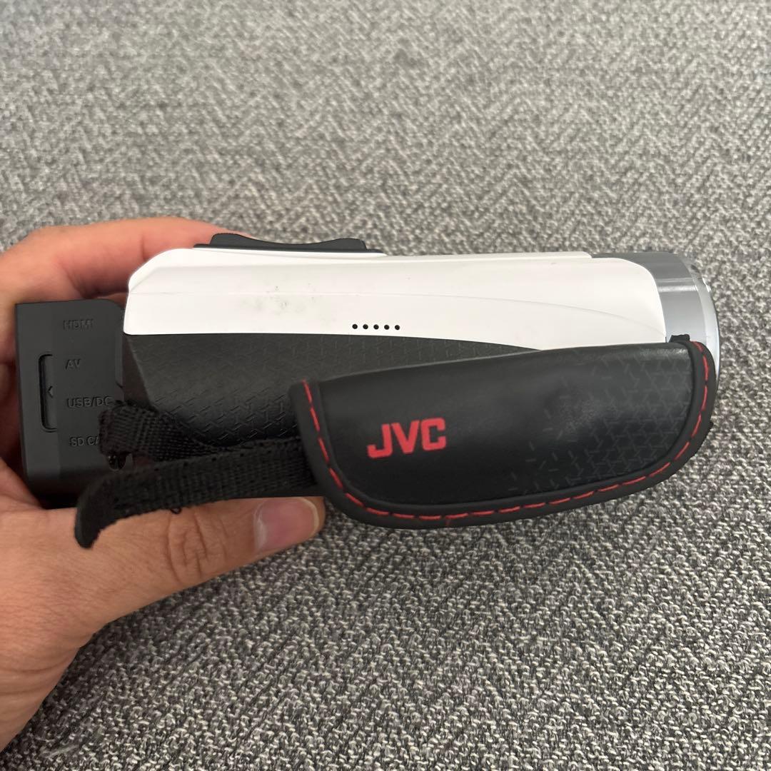 JVC ビデオカメラ GZ-F117-W