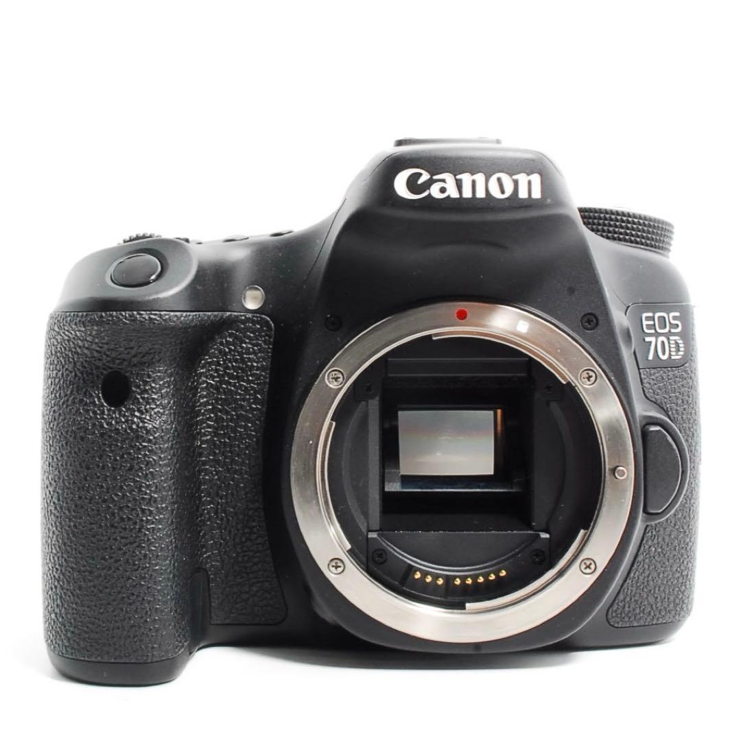 Canon EOS 70D✨Wi-Fi 液晶訳有 一眼レフ ダブルズームキット
