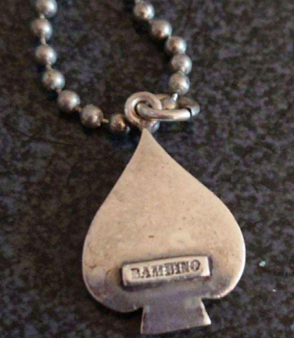 ZXHさん専用　BAMBINO(スペード♠️)ネックレス