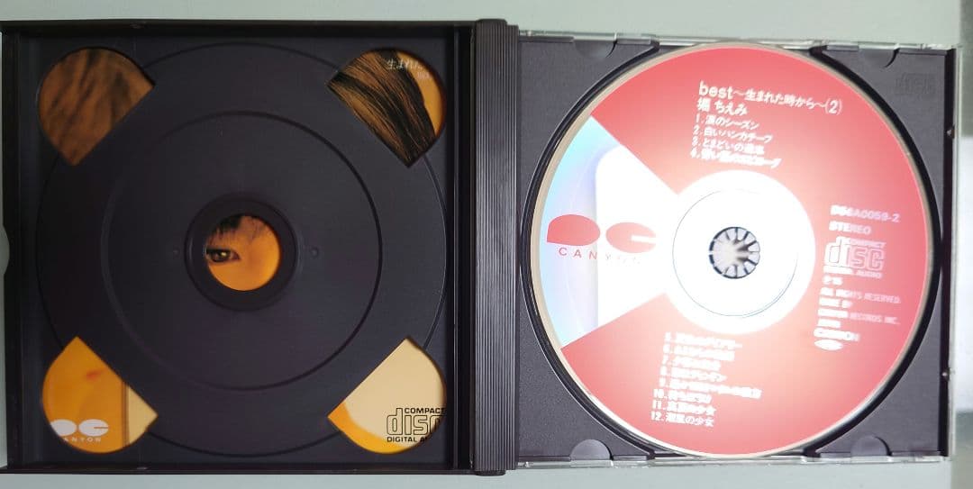 CD　堀ちえみベスト　生まれた時から