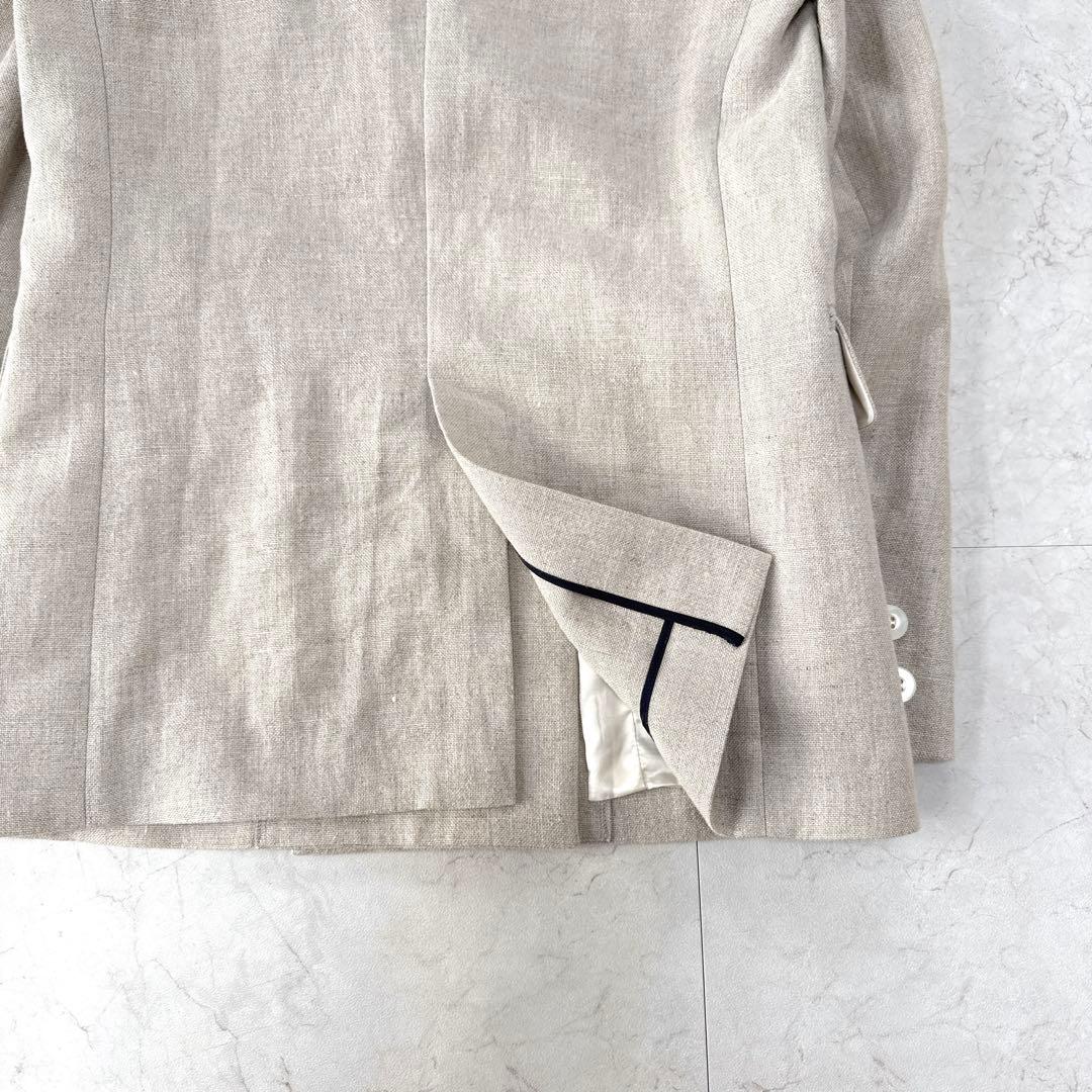 美品⭐︎Spick&Span ダブルブレスト リネンジャケット　36サイズ
