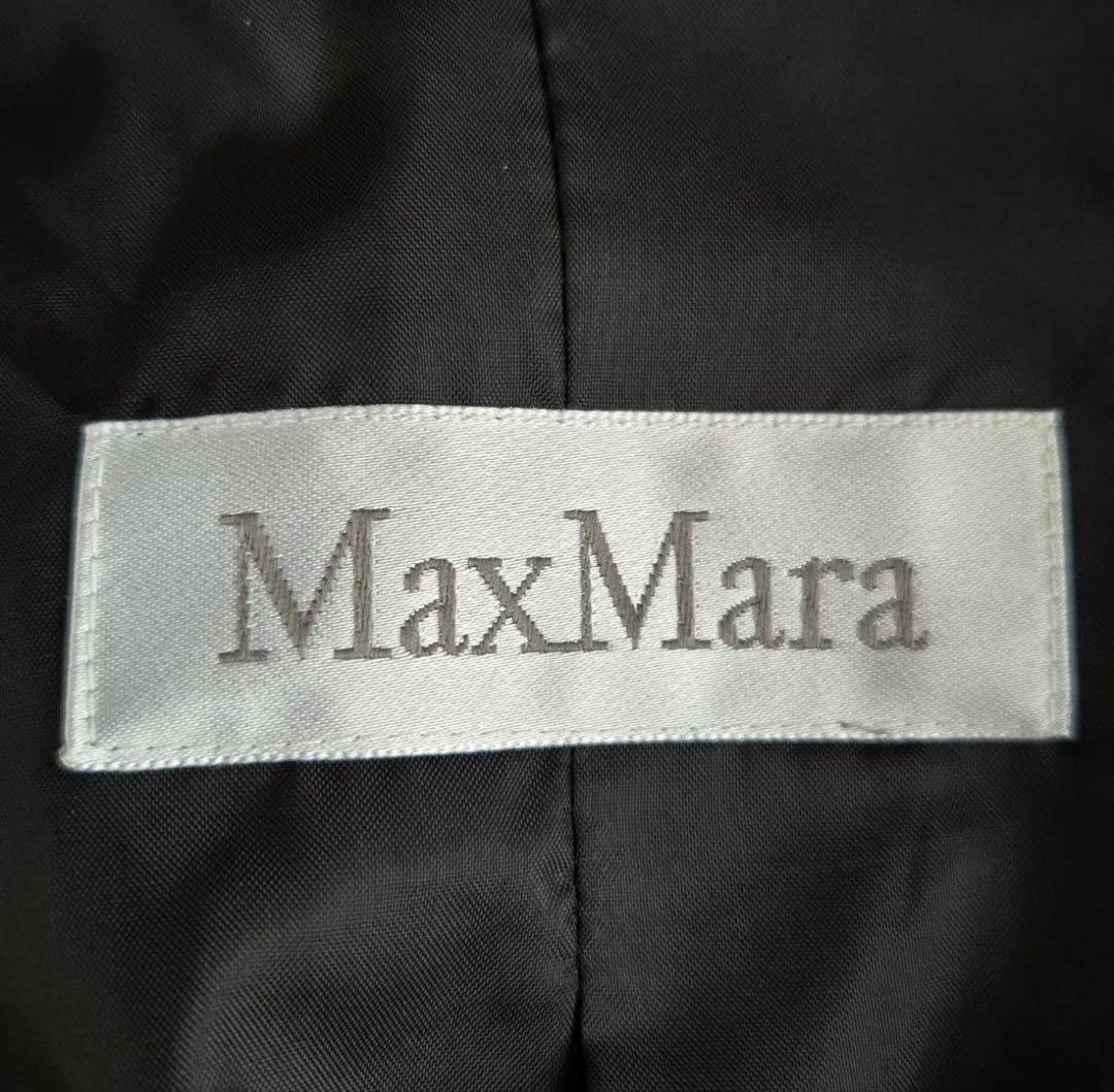 Max Mara 白タグ トレンチコート 38 ベルト付 正規品 マックスマーラ