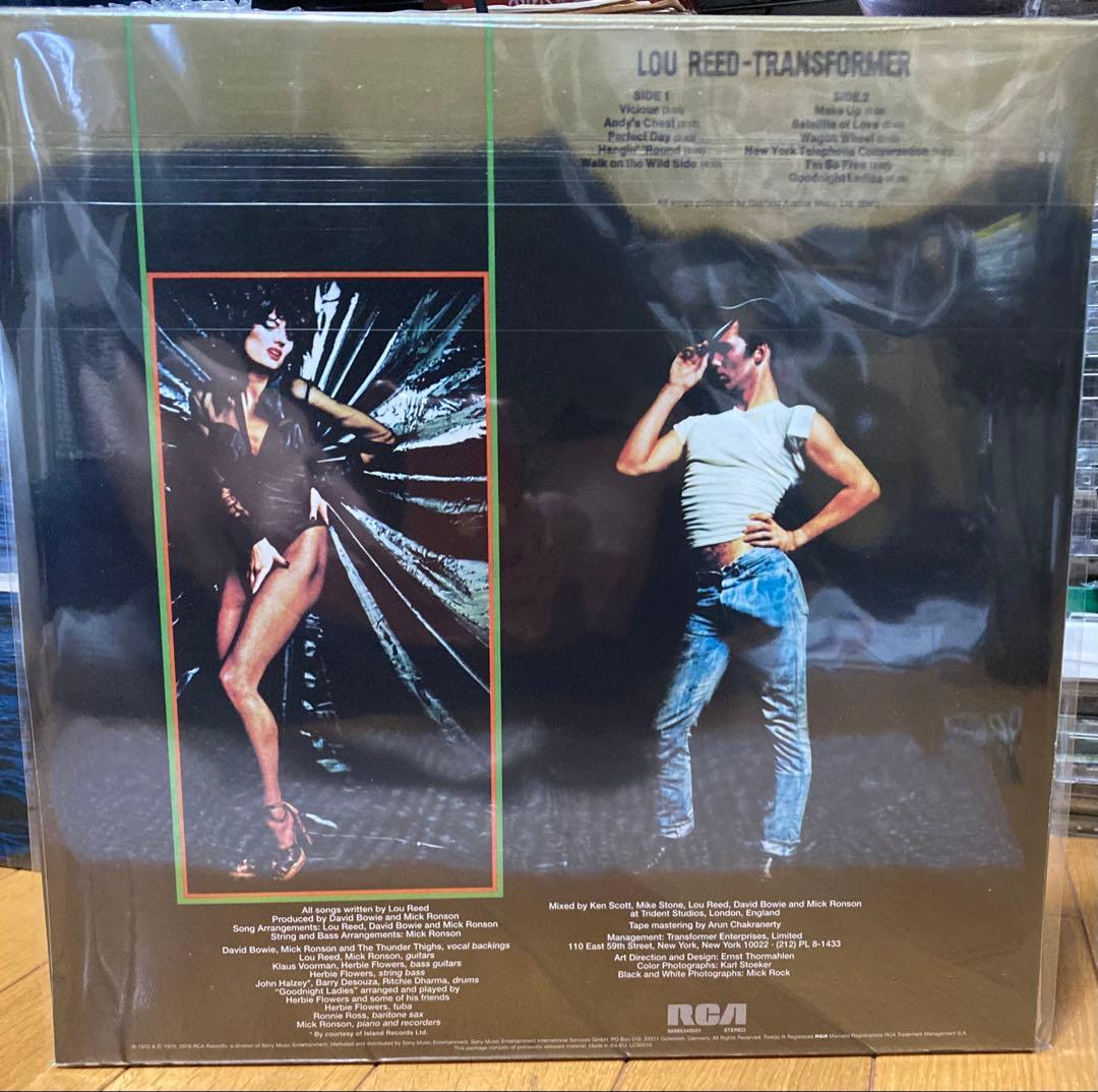 Lou Reed ルーリード /Transformer（1972） 【輸入LP】