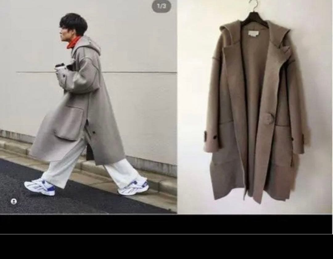 ジャケット・アウター YOKE 7G Milano Rib Hooded Coat