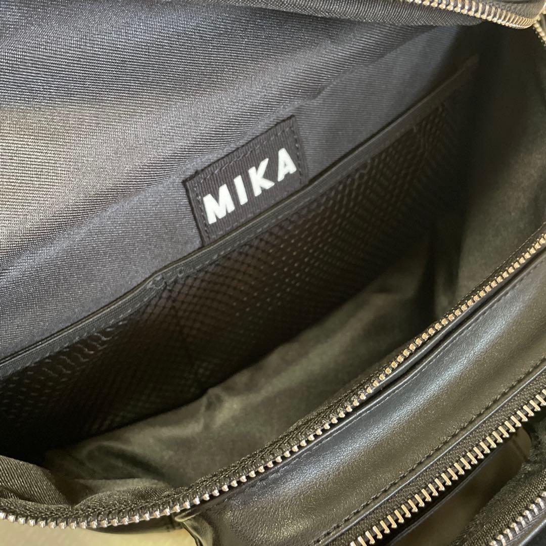 MIKA 黒 ウエストバック ヒップシート