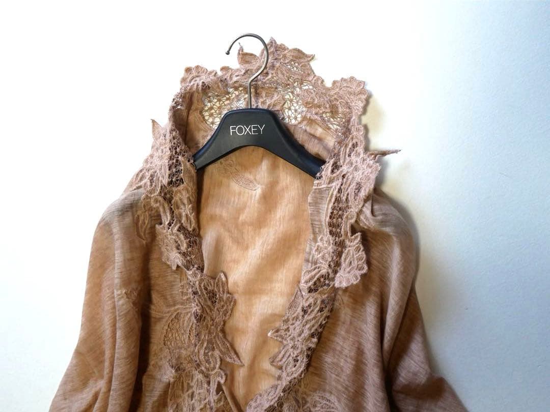 Faliero Sarti ファリエロサルティ コットン×シルク レースショール