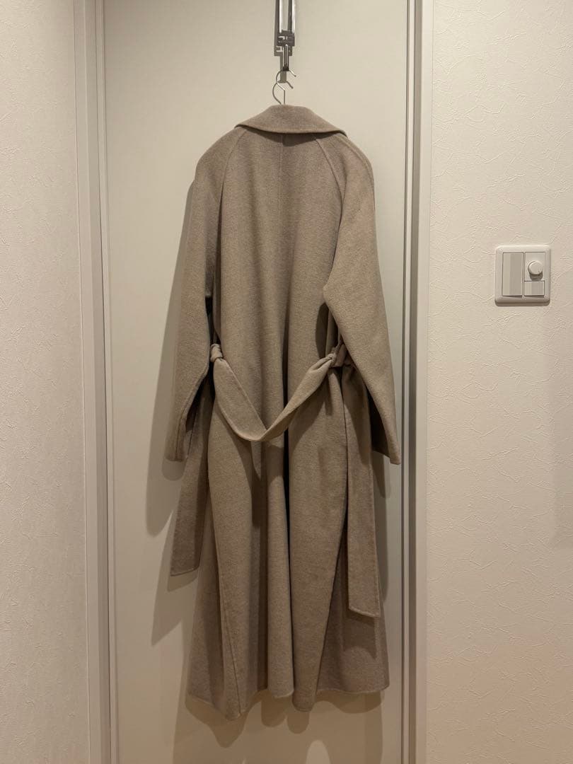 名品✨N.O.R.C ウールリバーコート　ベージュ