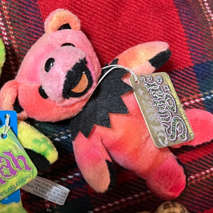 グレイトフルデッドベア　ぬいぐるみマスコット　4種セット　レア