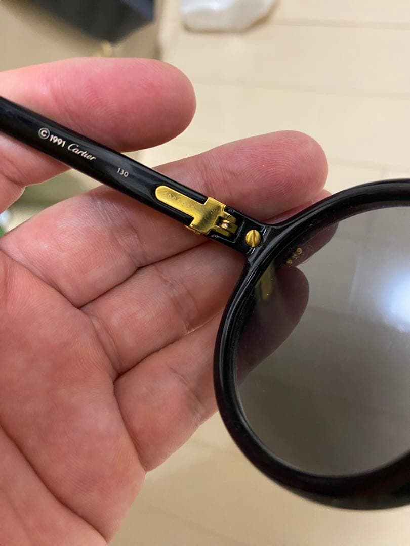 Cartier サングラス 1991年製 黒