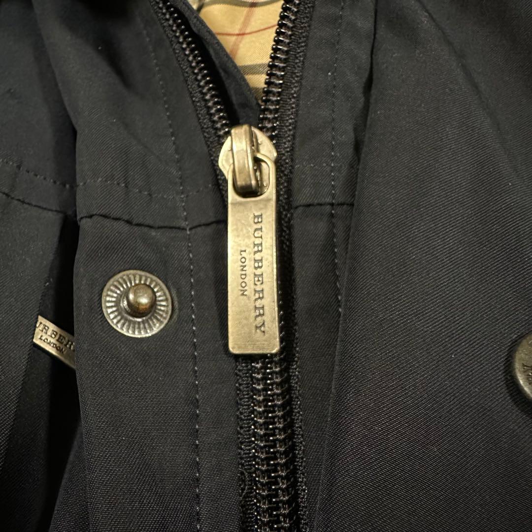 BURBERRY LONDON ノバチェック フーデッドコート M 4WAY