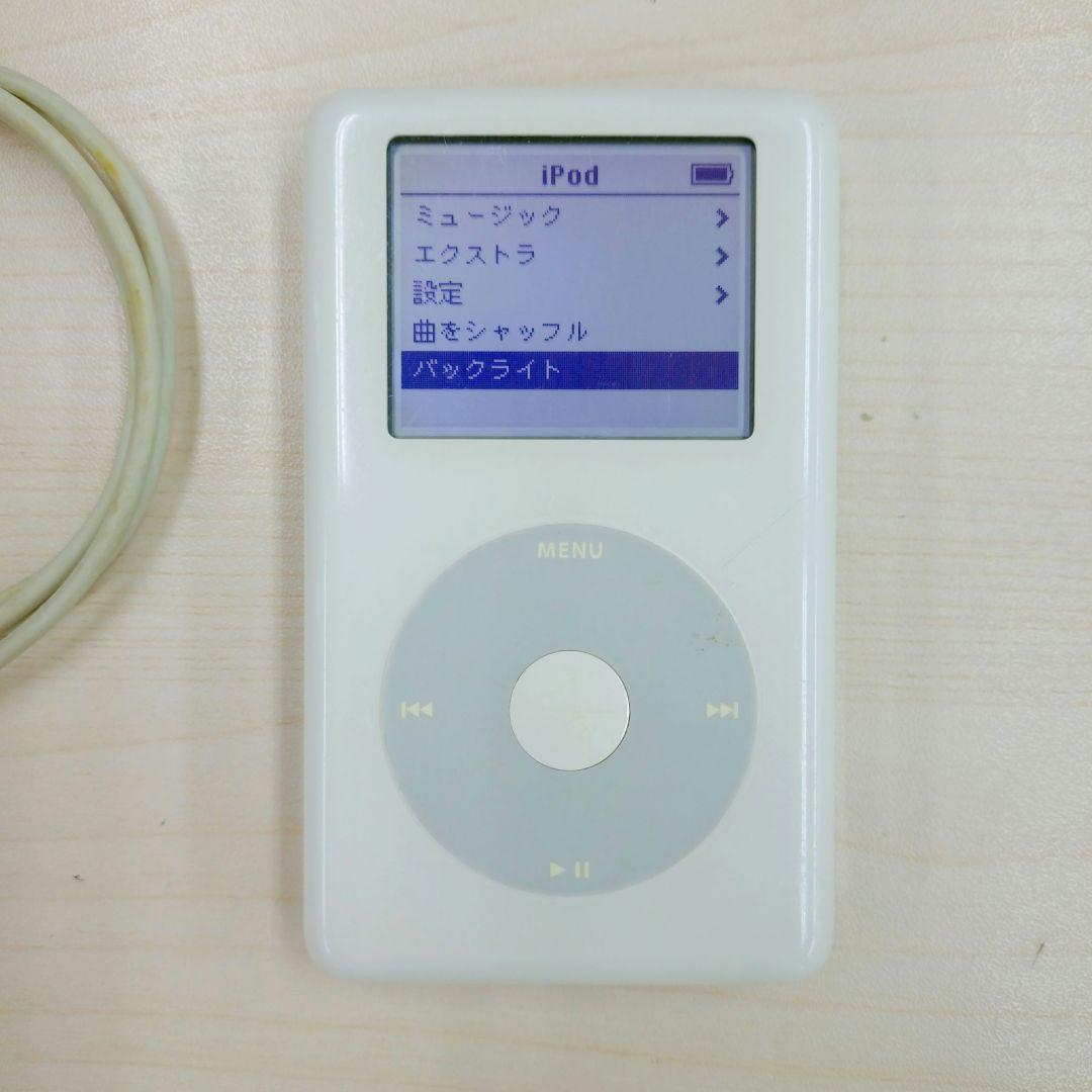 iPod classic 第4世代 ホワイト 20GB ジャンク Apple