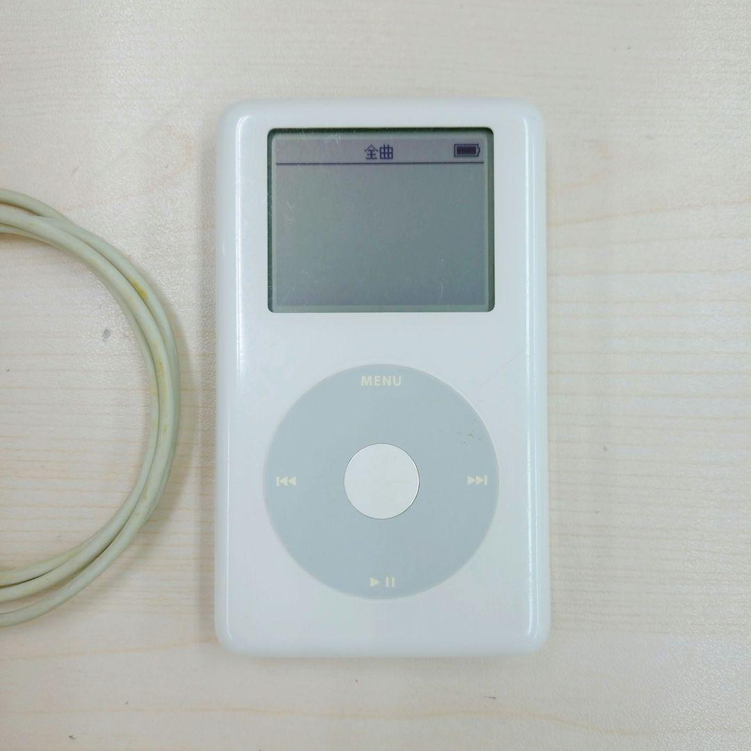 iPod classic 第4世代 ホワイト 20GB ジャンク Apple