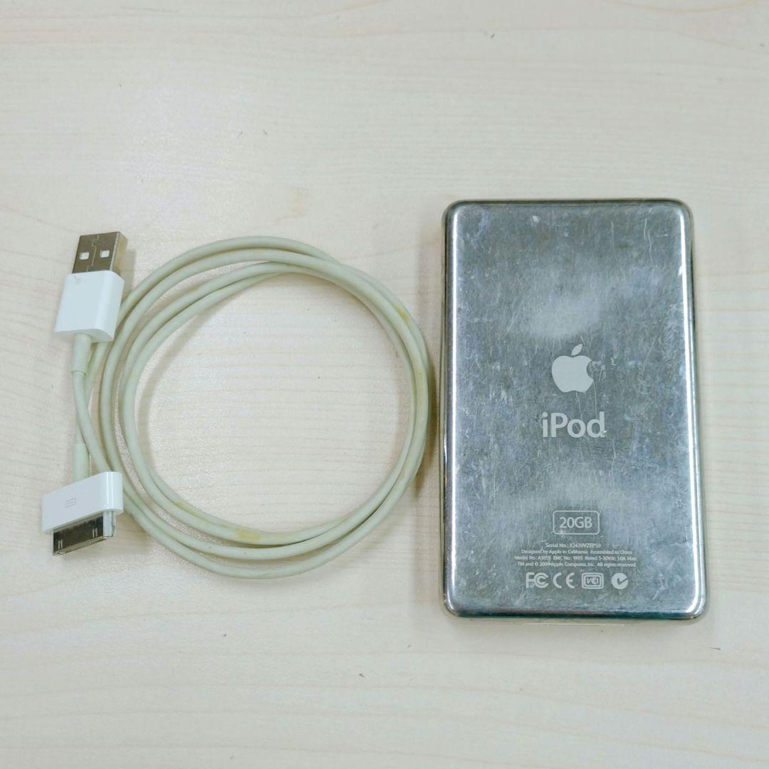 iPod classic 第4世代 ホワイト 20GB ジャンク Apple
