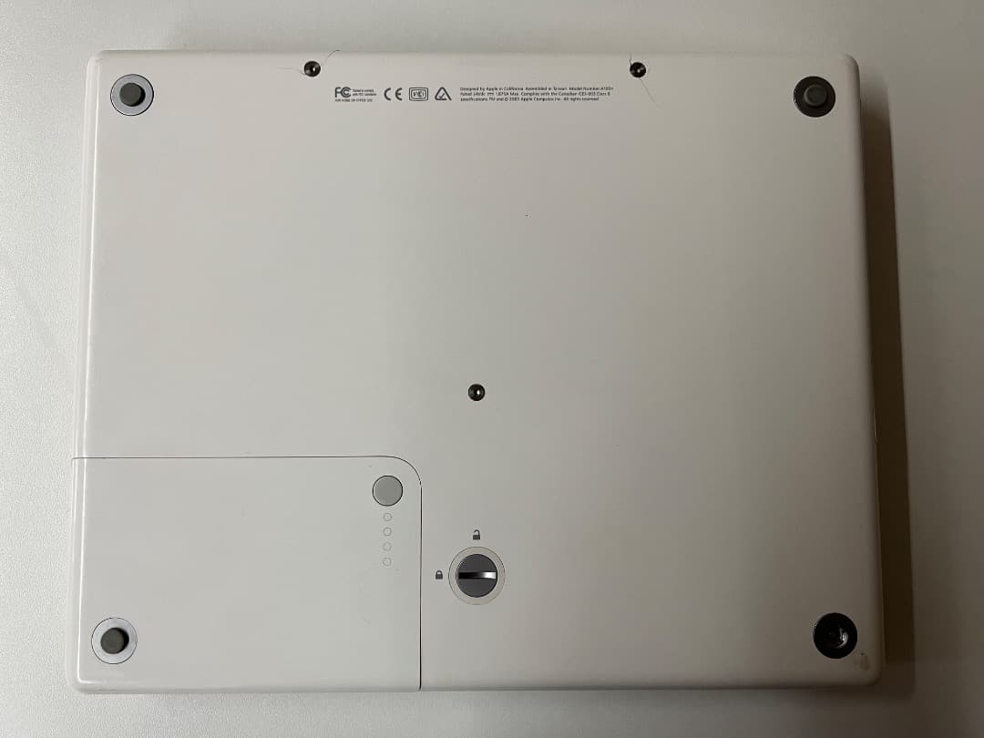 その他ノートPC本体 Apple iBook G4 + MacOSX10.5Leopard