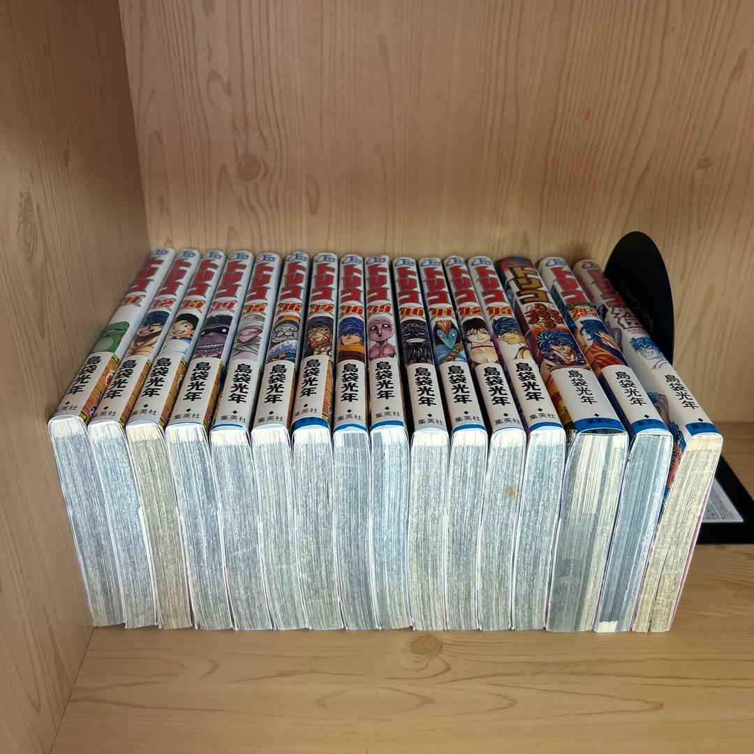 大人気漫画トリコ1巻から43巻全巻完結帯付きまとめ売り良品セット外伝ファンブック