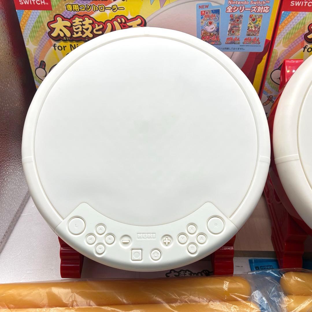 太鼓の達人 太鼓とバチ Nintendo Switch専用コントローラー 2個