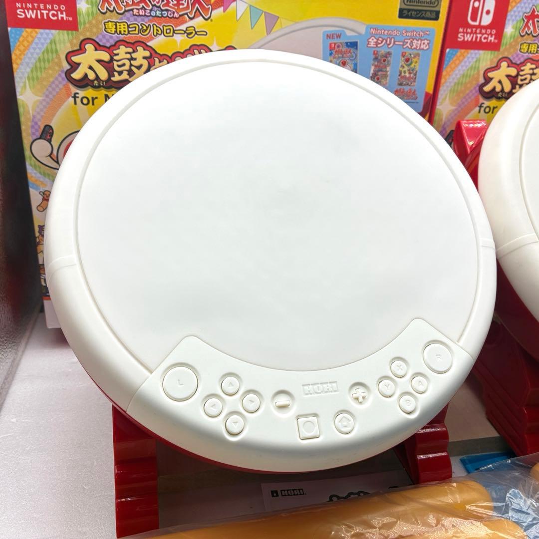 太鼓の達人 太鼓とバチ Nintendo Switch専用コントローラー 2個