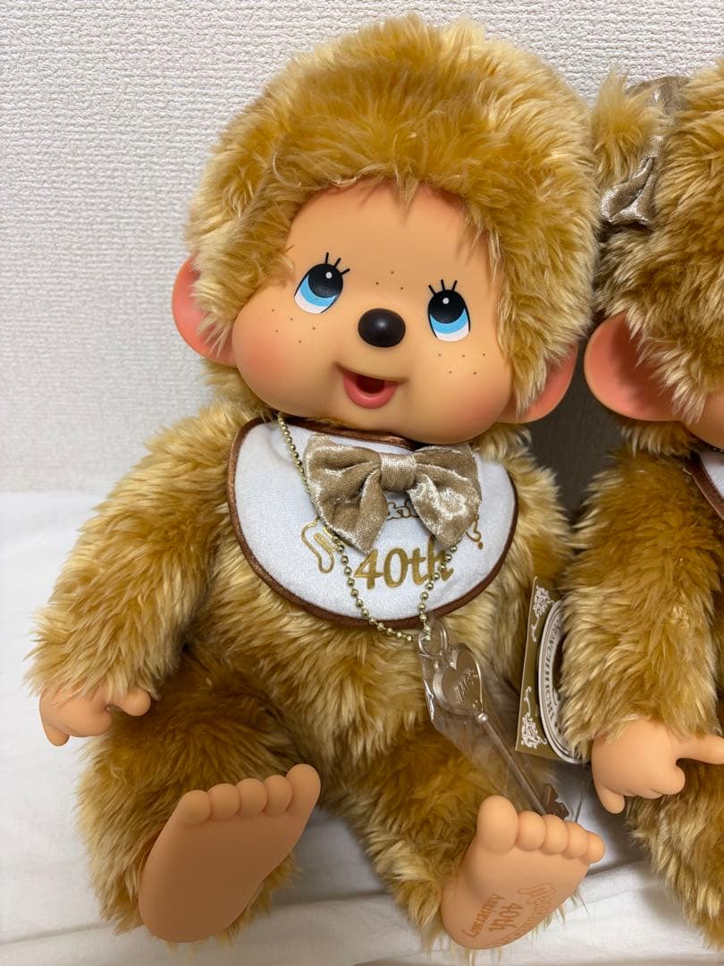 【Monchhichi】レア 40th Anniversary Lサイズ