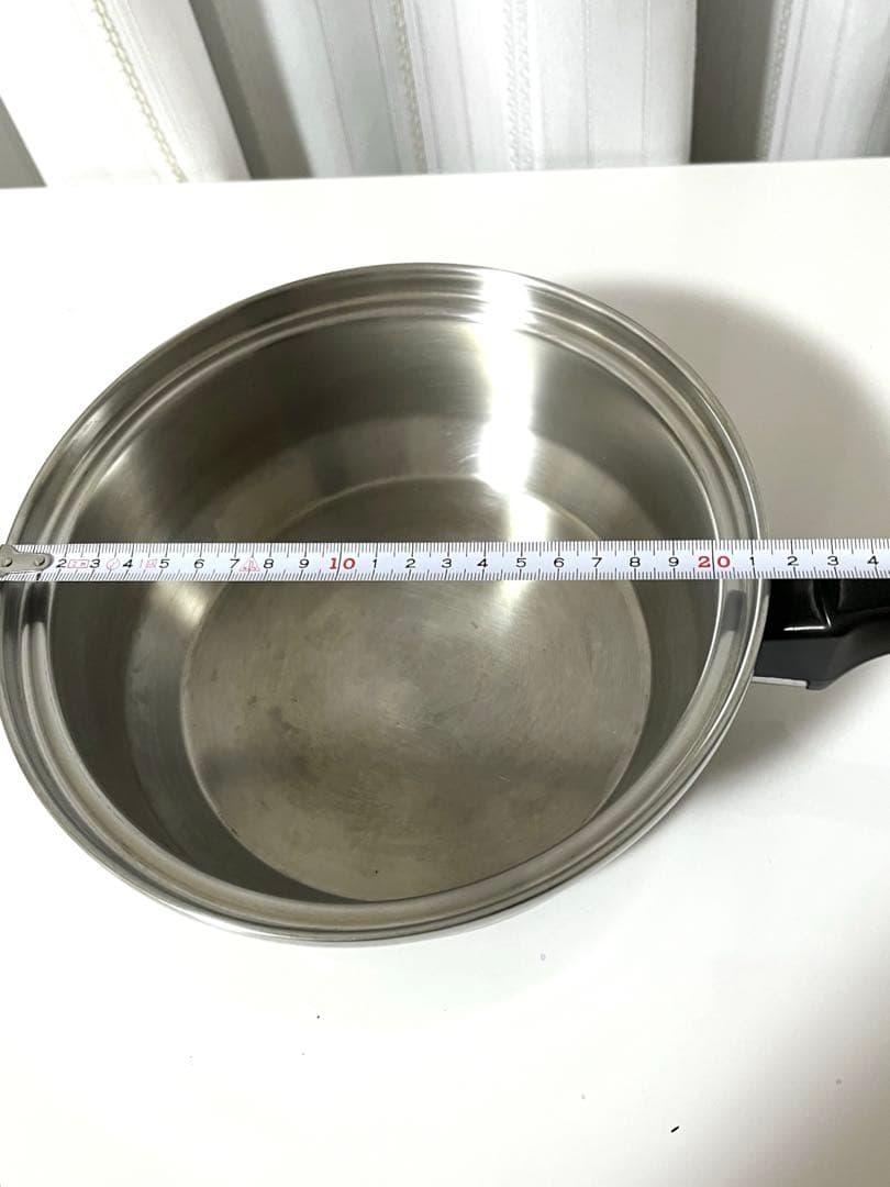 インコア　片手鍋　蓋つき　中古品　ガス仕様