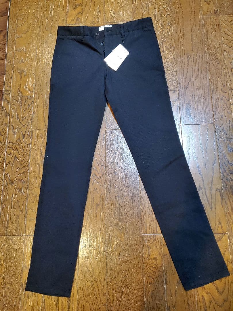 Ami 綿パンツ 黒色 サイズS