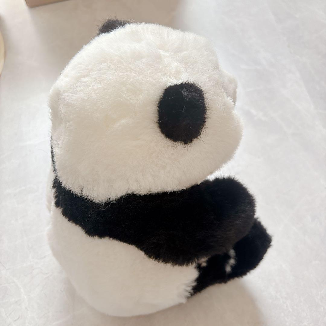 Chongker パンダのぬいぐるみ　リアル　ギフト　装飾　完全手作り　希少