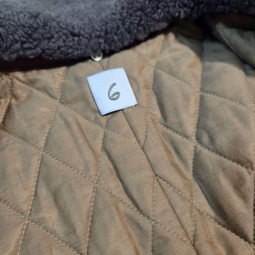6(ROKU) BOA COLLAR ZIP COAT サイズ36