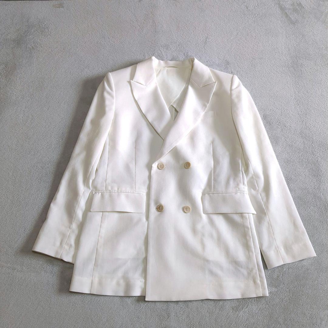 専用 極美品✨Whim Gazette シアーダブルジャケット 2025SS 白